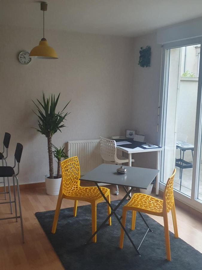 Ferienwohnung Terrasse Reims Centre Perseval Exterior foto